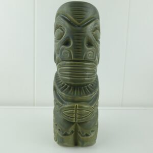Tiki Farm Nuku Nuku Marquesan Tiki Mug 2016 Kauai Tiki Artist Bill Collins